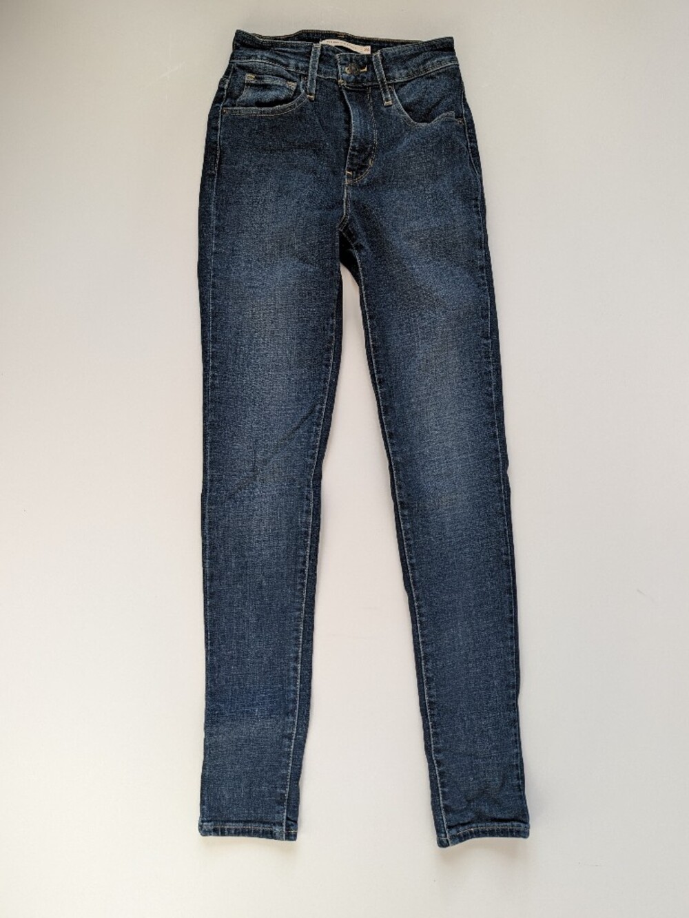 Levi's 721 High Rise Skinny Jeans Indigo Blue Size 24